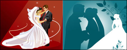 متزوج ، قبلة ، والرقص ، وناقلات العروس العريس