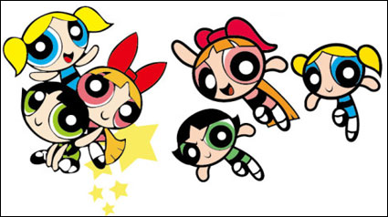 Powerpuff الفتيات المتجهات